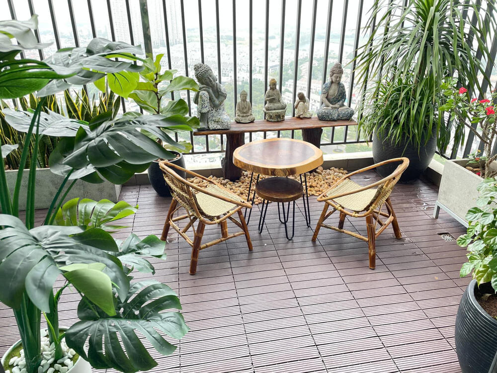 9 ý tưởng trang trí ban công chung cư đẹp, hot nhất